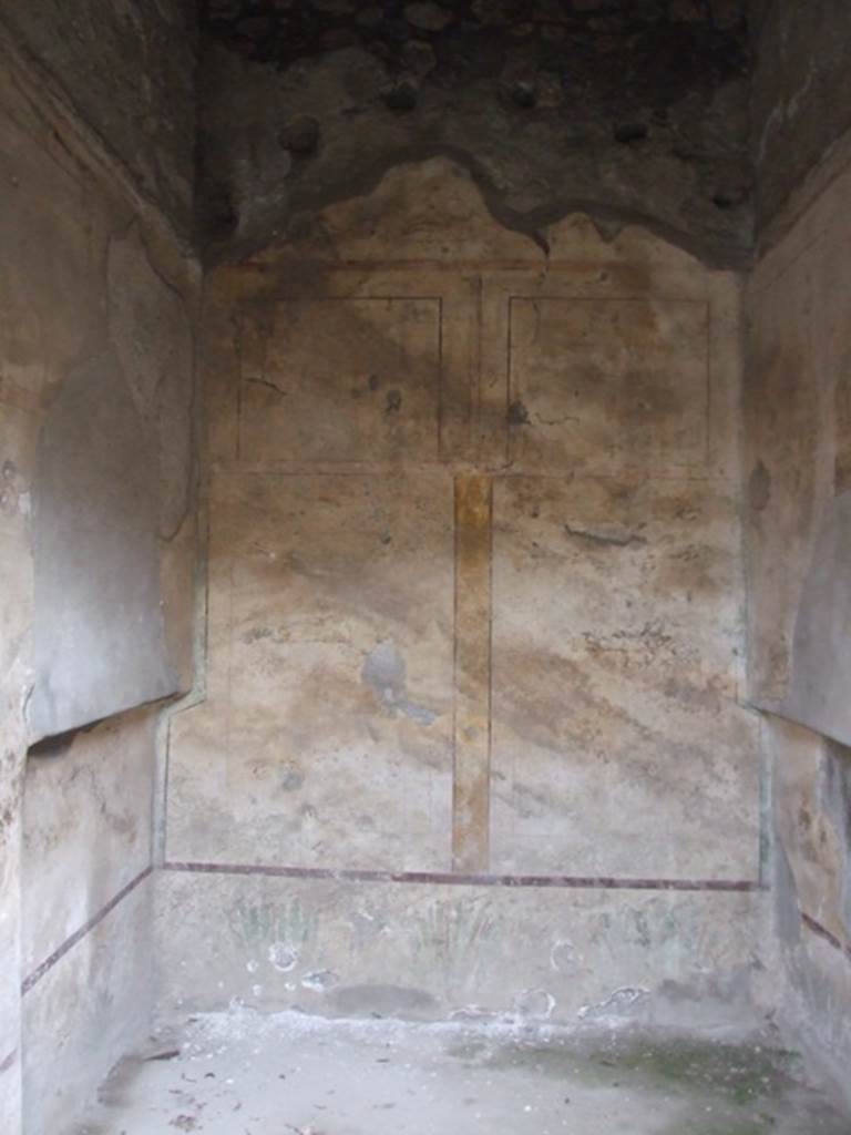 I.11.6 Pompeii. March 2009. Room 3. Painted east wall.