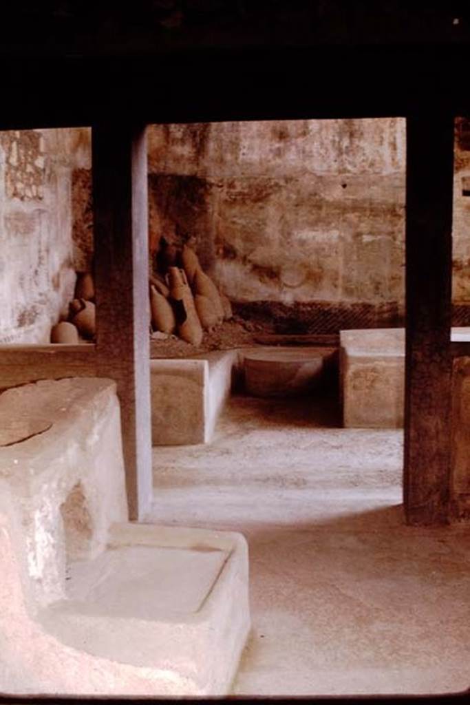 I.11.16 Pompeii. 1964. Room 3, looking east from hearth. Photo by Stanley A. Jashemski.
Source: The Wilhelmina and Stanley A. Jashemski archive in the University of Maryland Library, Special Collections (See collection page) and made available under the Creative Commons Attribution-Non Commercial License v.4. See Licence and use details.
J64f1747
