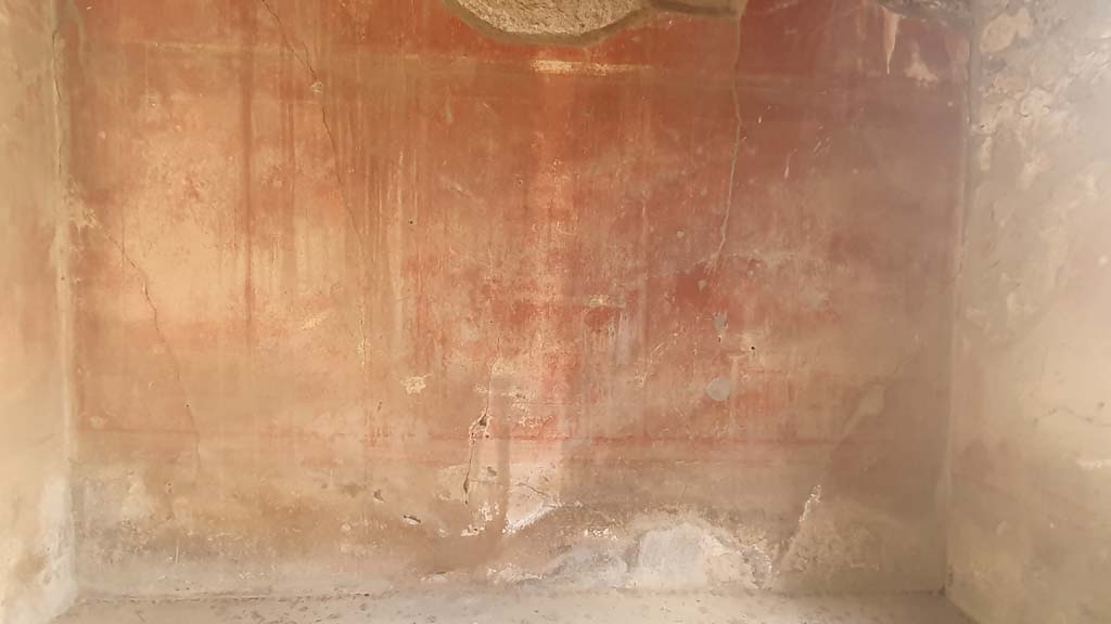 I.12.5 Pompeii. July 2021. Detail from west wall.
Foto Annette Haug, ERC Grant 681269 DÉCOR.