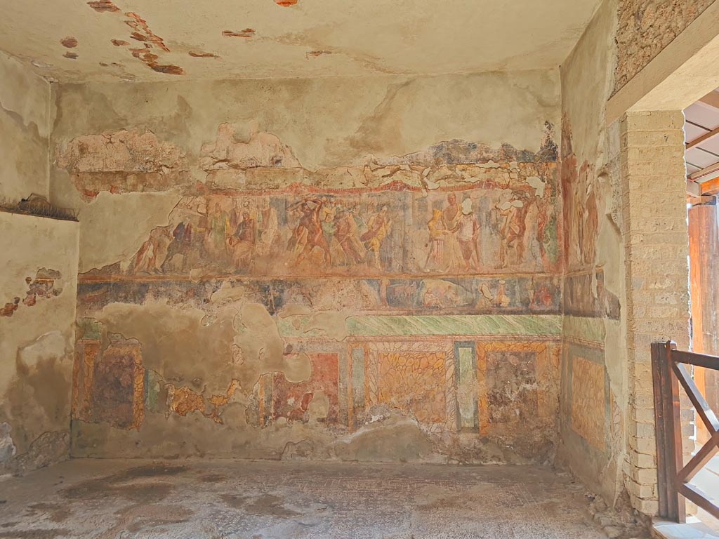 II.2.2 Pompeii. March 2024. Room “h”, looking towards east wall. Photo courtesy of Giuseppe Ciaramella.