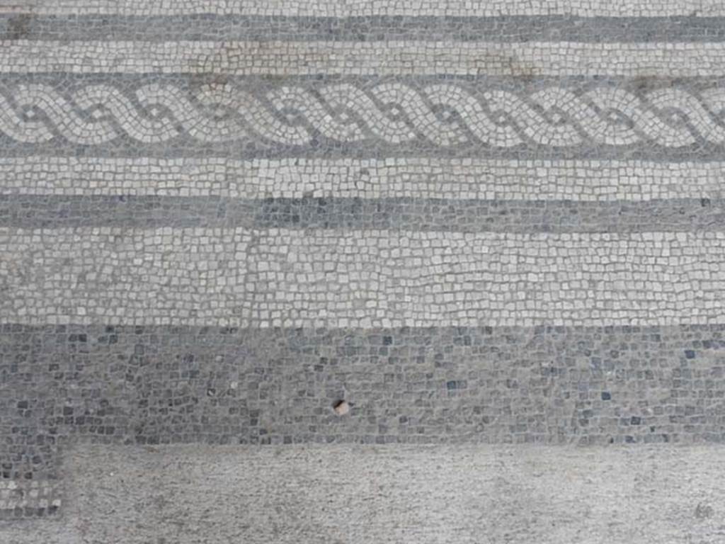 II.3.3 Pompeii. May 2016. Room 5, detail of mosaic flooring. Photo courtesy of Buzz Ferebee.