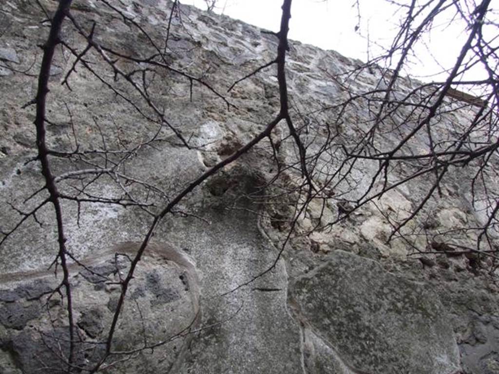 II.9.2 Pompeii. December 2007. South wall of garden 8.