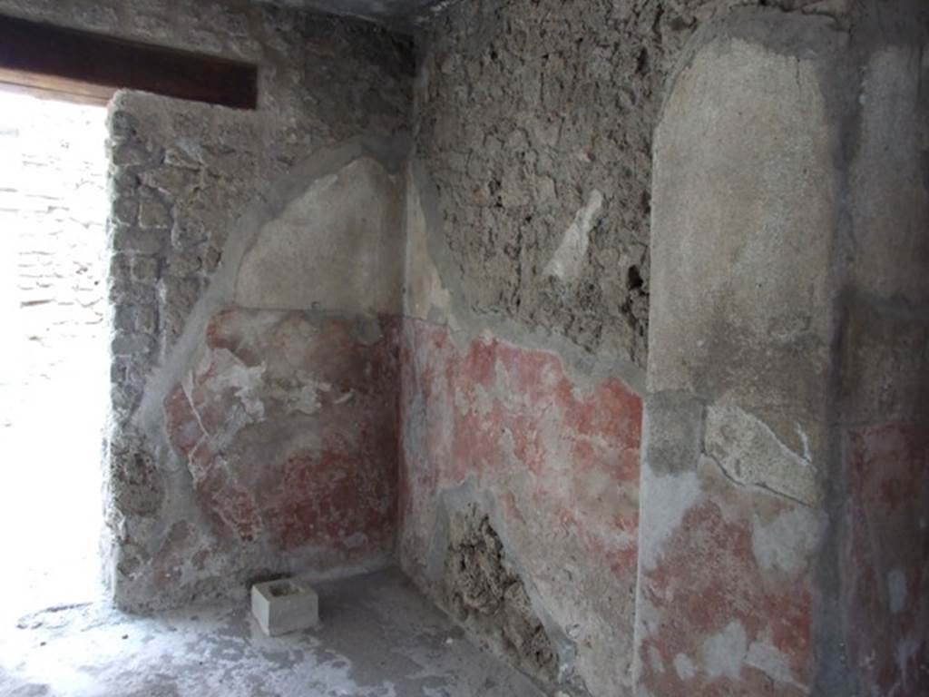 III.4.3  Pompeii.  March 2009.  Room 1.  East side.  North east corner.