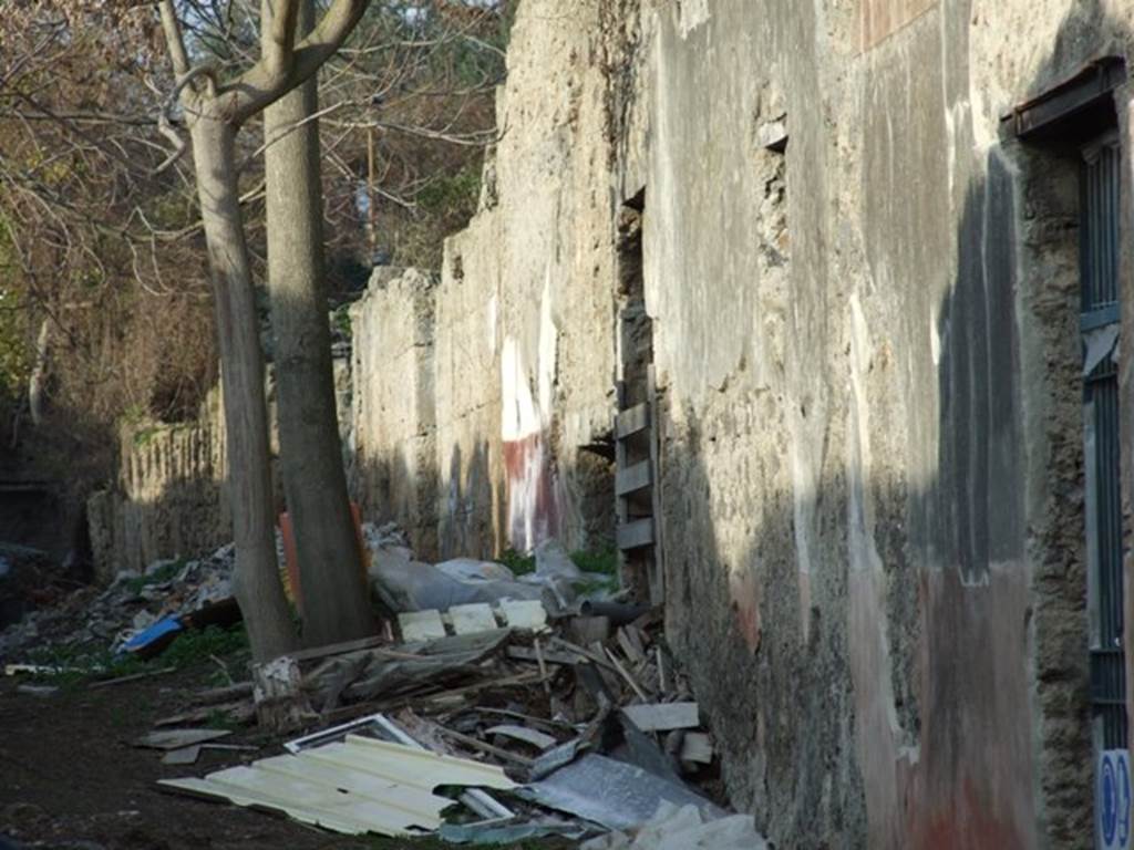 III.4.c Pompeii. December 2007. Roadway during renovations and clearance to III.4.