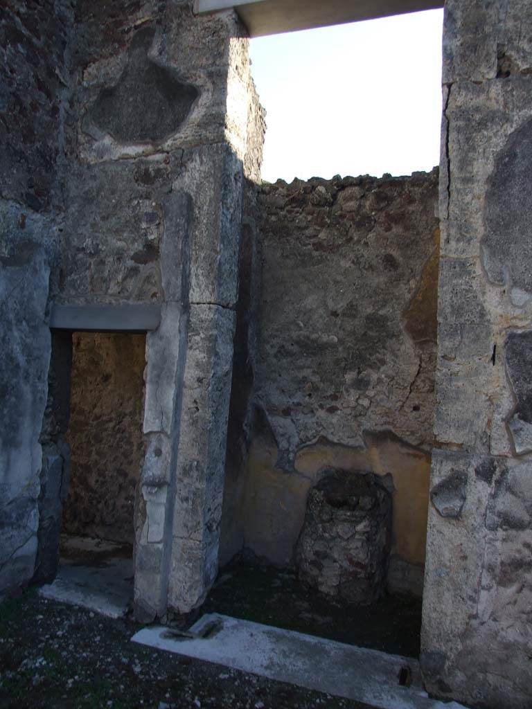 V.1.7 Pompeii. December 2007. Room 6, doorway on left, room 5, in centre.