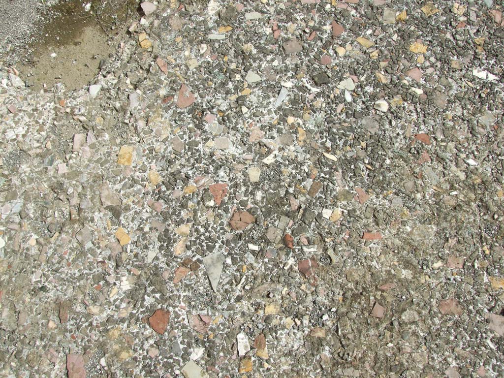 V.1.7 Pompeii. March 2009. Floor of atrium.