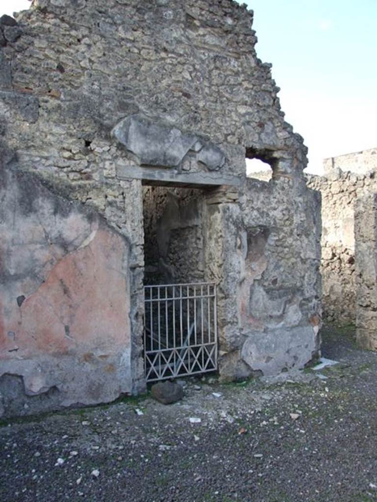 V.2.4 Pompeii. December 2007. Room 2, steps to upper floor.