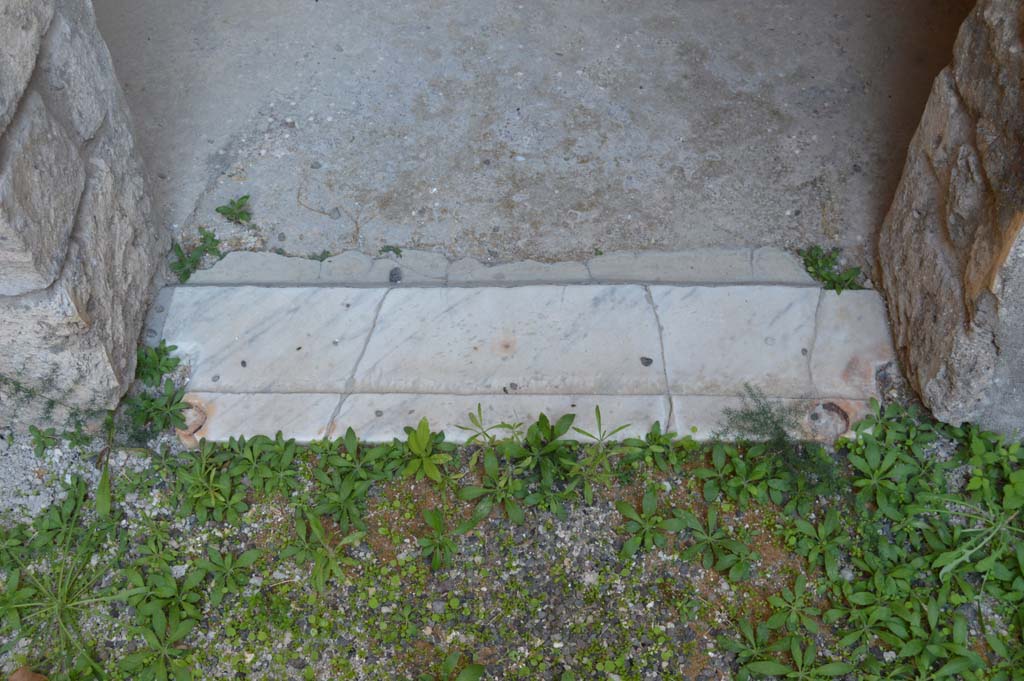 V.2.h Pompeii. October 2017. Room �i�, threshold of doorway.
Foto Taylor Lauritsen, ERC Grant 681269 D�COR.
