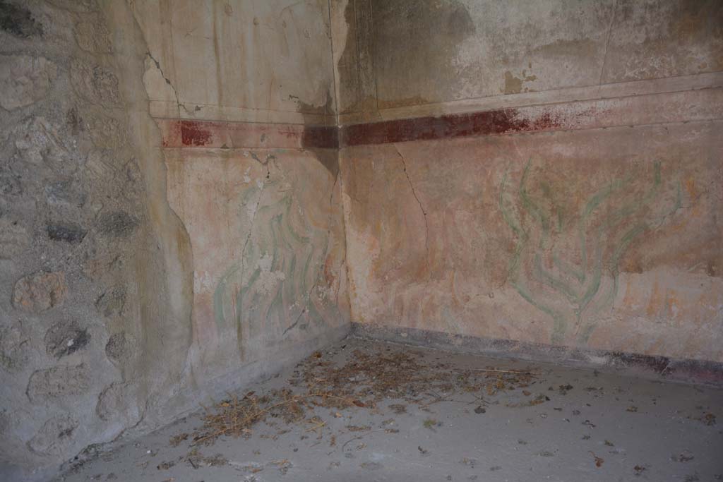 V.2.h Pompeii. October 2019. Room �i�, south-east corner.
Foto Annette Haug, ERC Grant 681269 D�COR.
