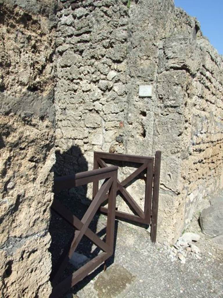V.3.7 Pompeii.  March 2009. Entrance.
