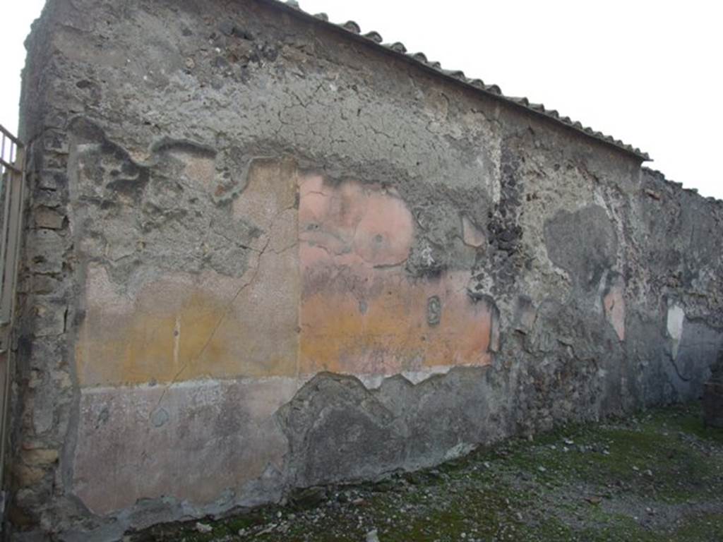 VI.1.7 House of the Vestals.  Room 30.  South wall of secondary atrium.