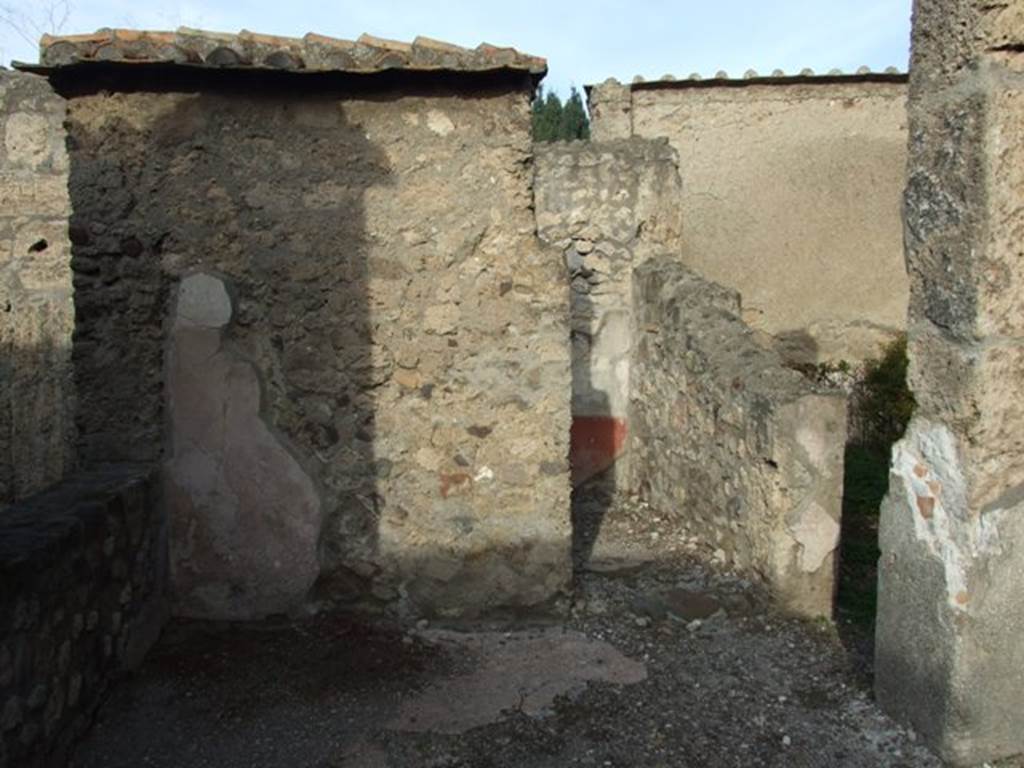VI.1.10 Pompeii. December 2007. Room 7. Room to west of garden on the north side.