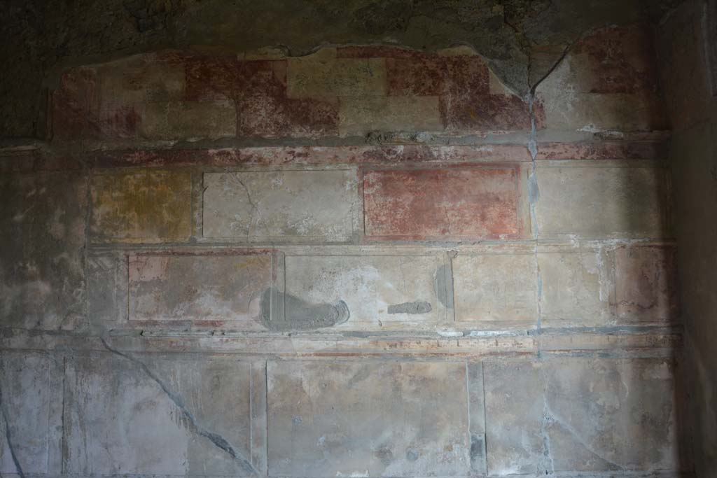 VI.2.4 Pompeii. March 2019. Upper north wall in oecus.
Foto Annette Haug, ERC Grant 681269 D�COR.

