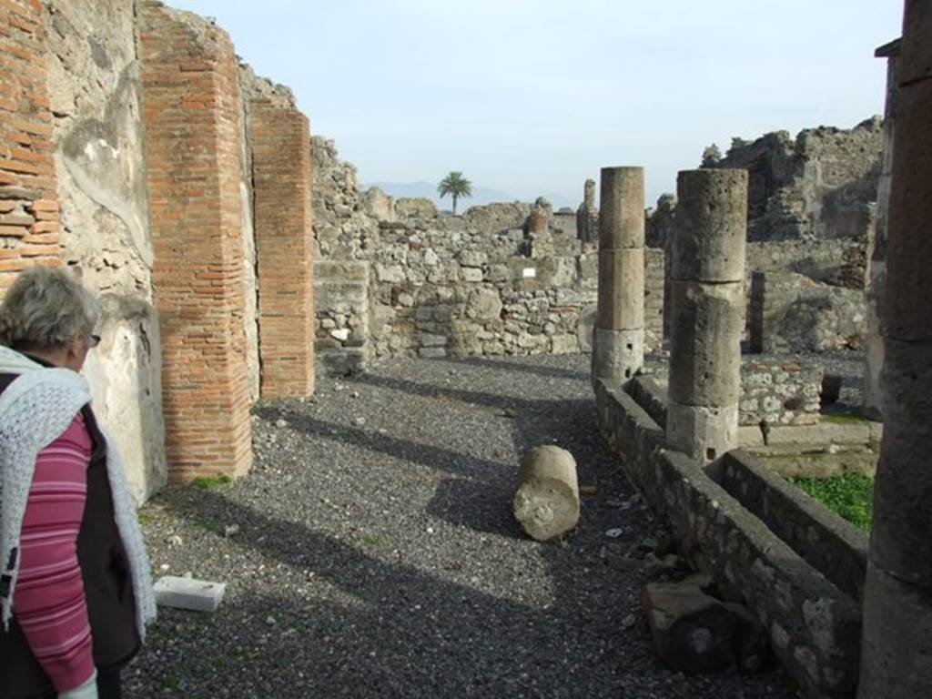 VI.5.10 Looking east from the entrance.