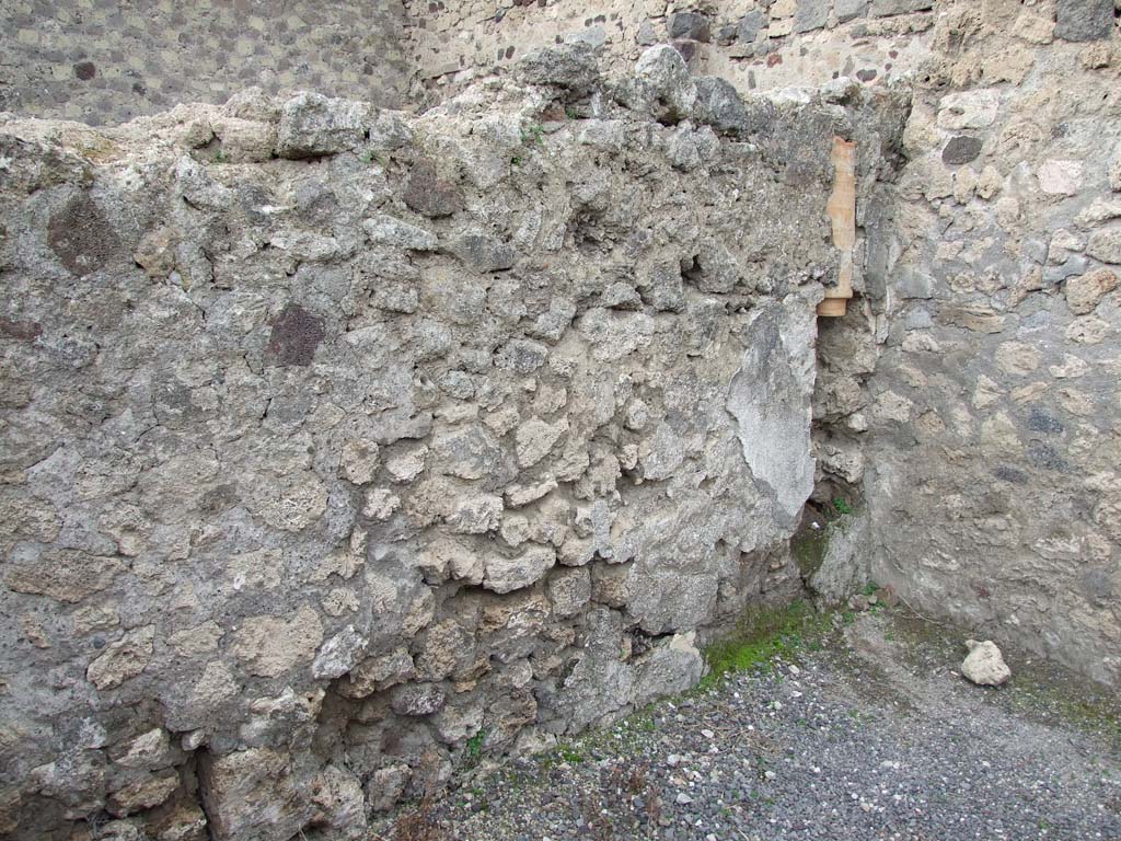 VI.8.9 Pompeii. December 2007. North-west corner of large rear room.