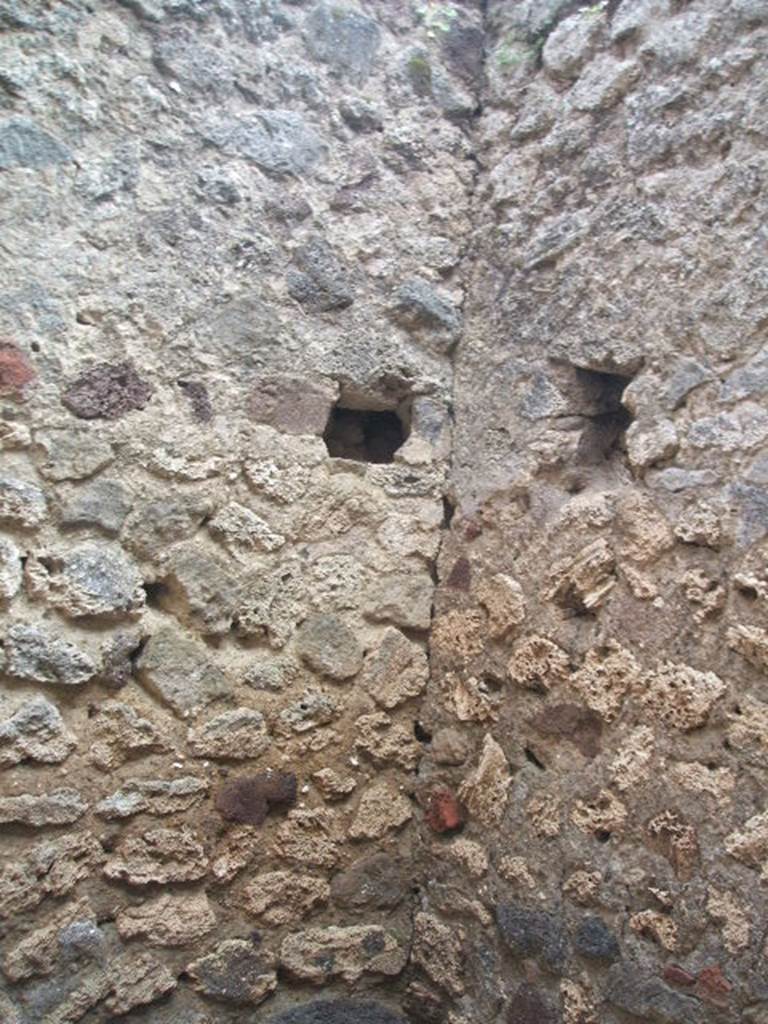 VI.8.14 May 2006. Upper north-west corner in rear room.