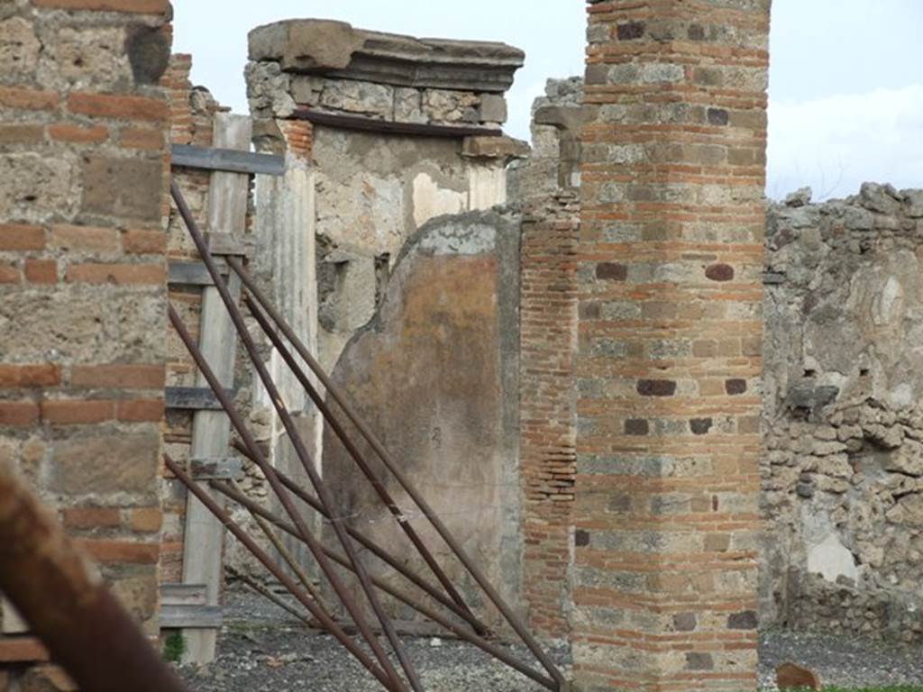 VI.8.20 Pompeii. December 2007. Looking north east from rear entrance at VI.8.2.