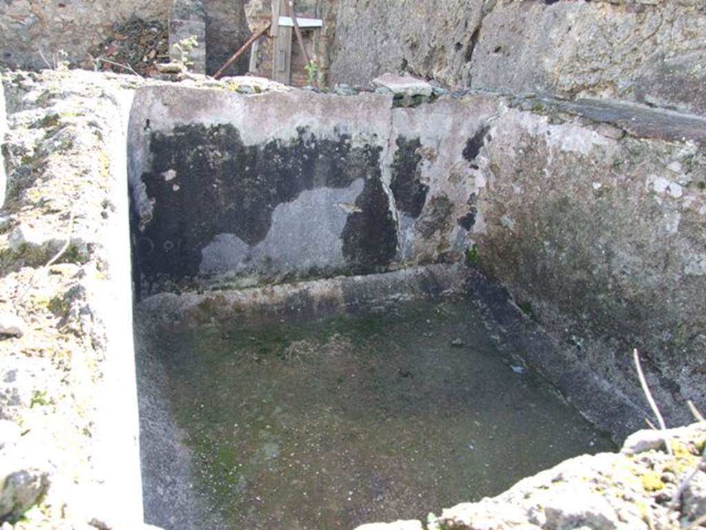 VI.8.20 Pompeii. March 2009.  Vat 1.  Looking south.