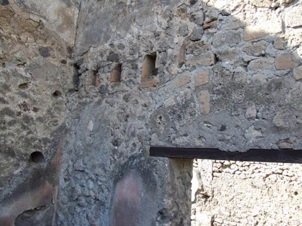 VI.8.20 Pompeii. March 2009. Room 3.  North wall.