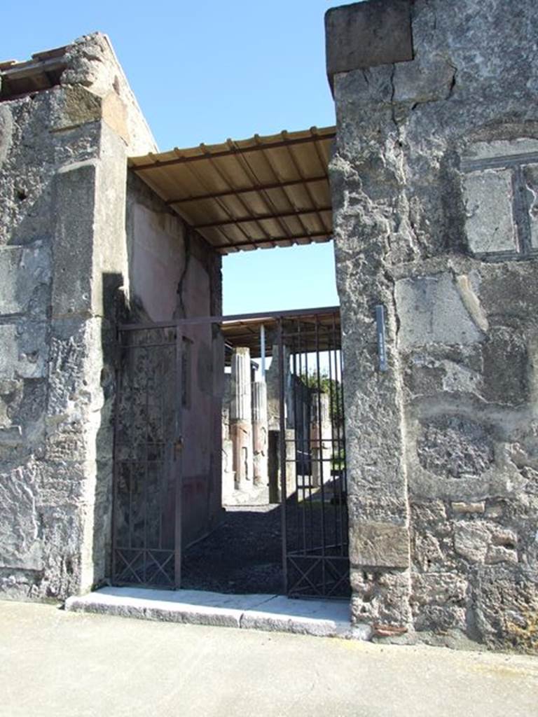 VI.9.6 Pompeii.  March 2009. Entrance.