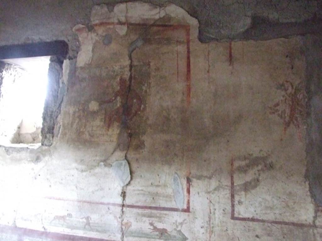 VI.10.1 Pompeii.  March 2009.  Rear room on south side.  South wall.