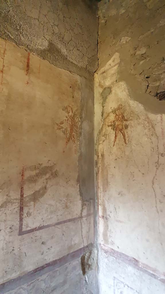 VI.10.1 Pompeii. July 2021. South-west corner of rear room.
Foto Annette Haug, ERC Grant 681269 D�COR.
