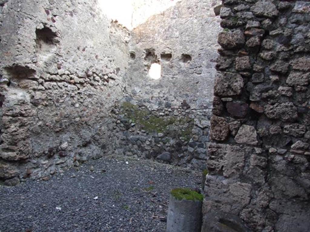 VI.11.8 Pompeii. December 2007. Room 18, looking north-east.  