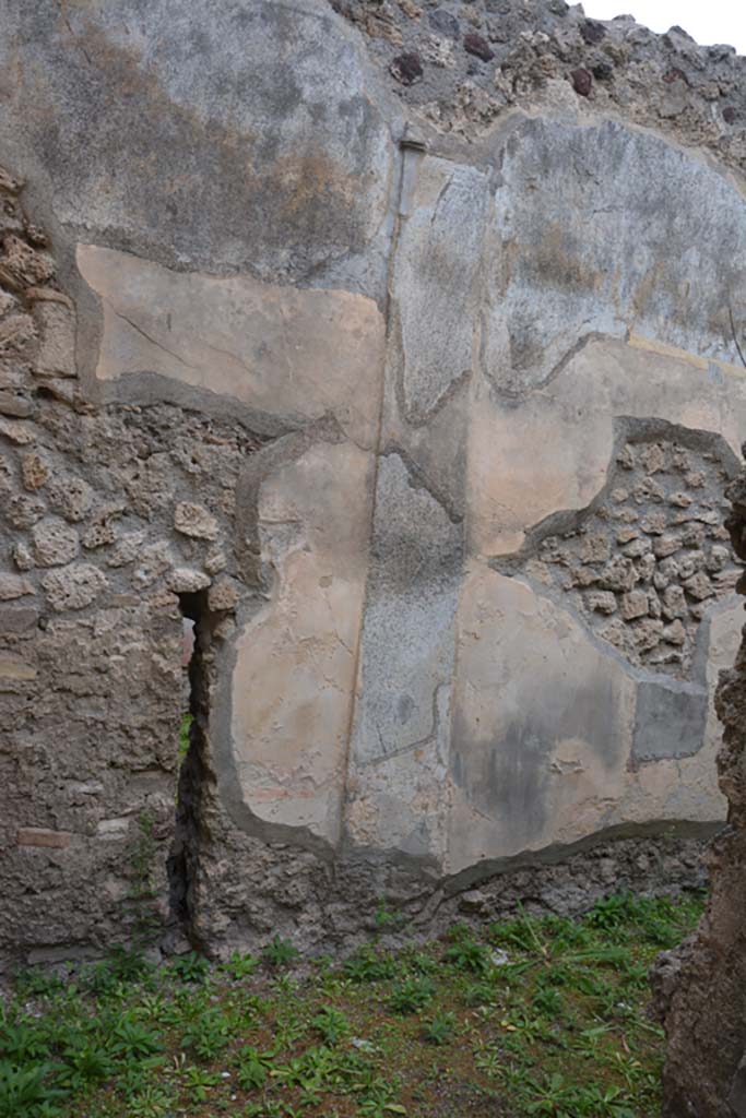 VI.11.9 Pompeii. October 2017. Room 4, detail from north wall of corridor. 
Foto Annette Haug, ERC Grant 681269 D�COR



