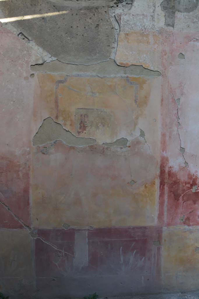 VI.11.10 Pompeii. October 2017. Room 29, central panel on north wall.
Foto Annette Haug, ERC Grant 681269 D�COR

