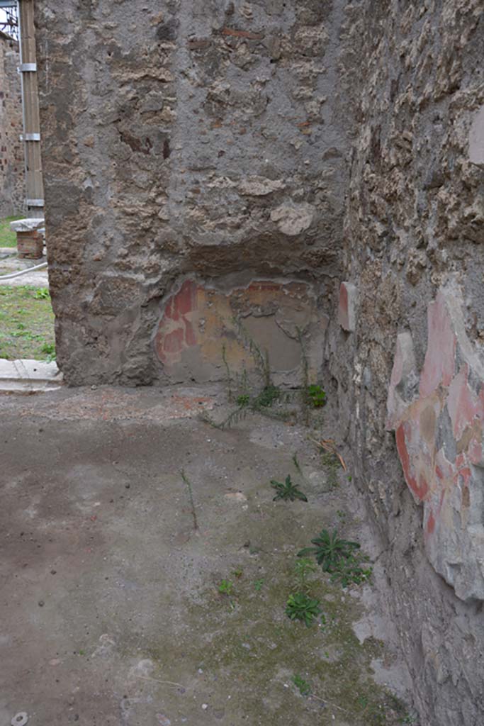 VI.11.10 Pompeii. October 2017. 
Room 29, looking east along south wall towards south-east corner.
Foto Annette Haug, ERC Grant 681269 D�COR


