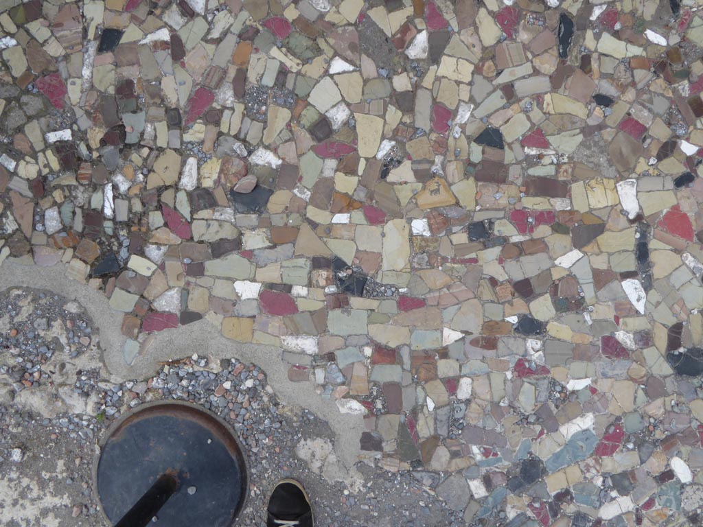 VI.12.2 Pompeii. September 2015. Flooring of West Ala 29 on west side of atrium.
Foto Annette Haug, ERC Grant 681269 DÉCOR.

