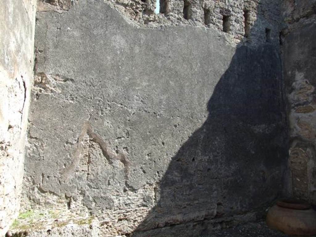 VI.14.20  Pompeii.  March 2009.  Room 8.  East wall.