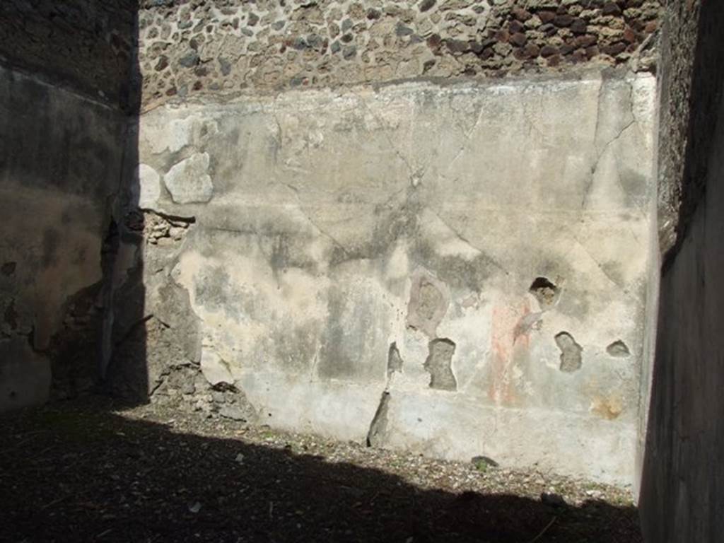 VI.14.20 Pompeii. March 2009. Room 17, north wall of room on north side of west portico.