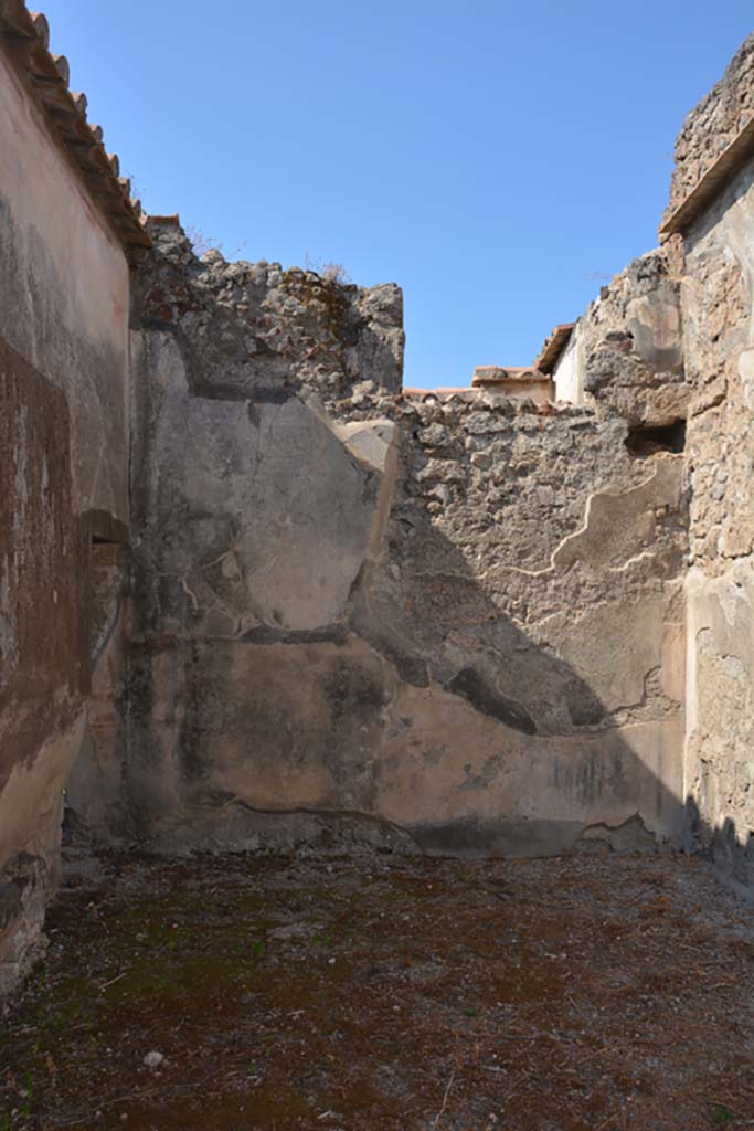 VI.14.43 Pompeii. September 2019. Room 15, west wall of triclinium.
Foto Annette Haug, ERC Grant 681269 DÉCOR.
