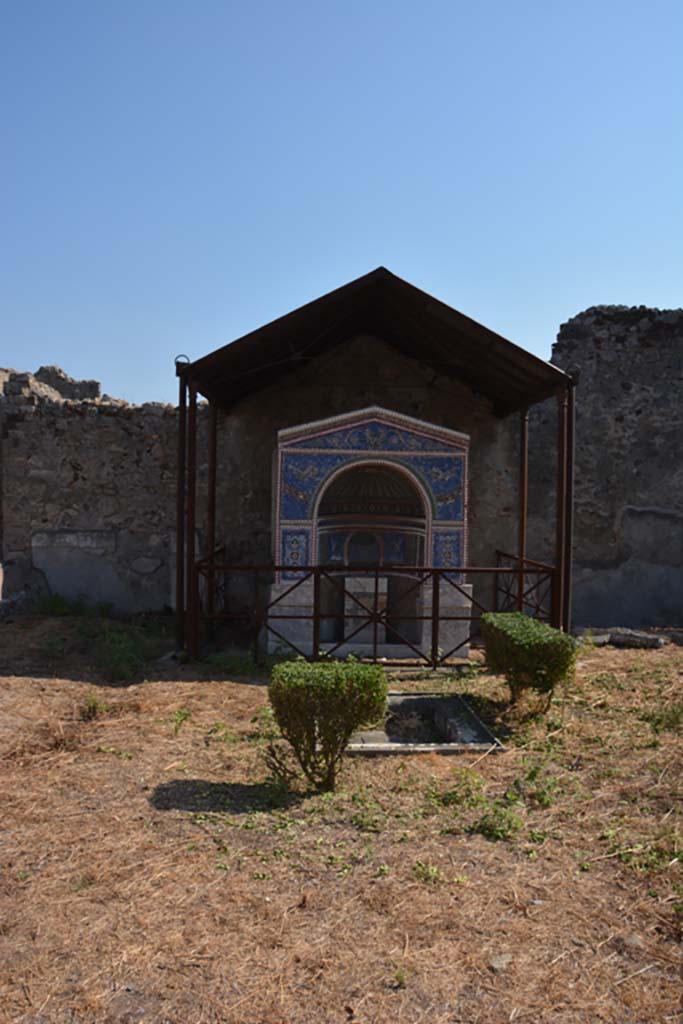VI.14.43 Pompeii. September 2019. Looking east across garden towards fountain.
Foto Annette Haug, ERC Grant 681269 DÉCOR.