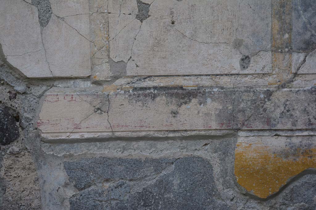 VI 15 5 Pompeii. March 2019. South ala 25, lower centre of south wall.
Foto Annette Haug, ERC Grant 681269 DÉCOR.