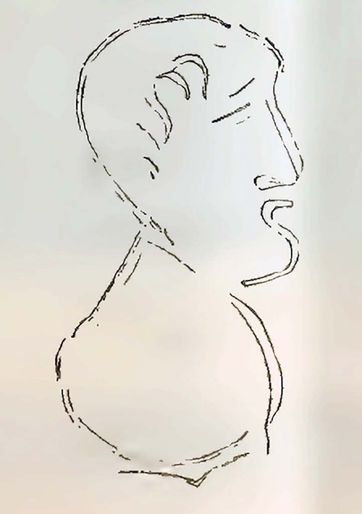 VI.15.8 Pompeii. Found on the plaster to the right of the doorway.
According to Sogliano in NdS, this graffito was slightly reminiscent of the Emperor Galba.
See Notizie degli Scavi di Antichit�, 1897, (p.151)
