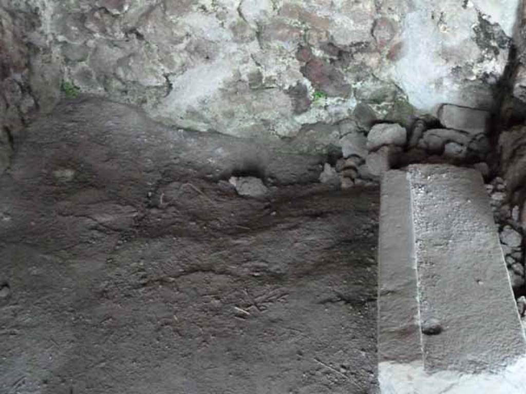 VI.16.7 Pompeii. May 2010. Floor in room L on north side.