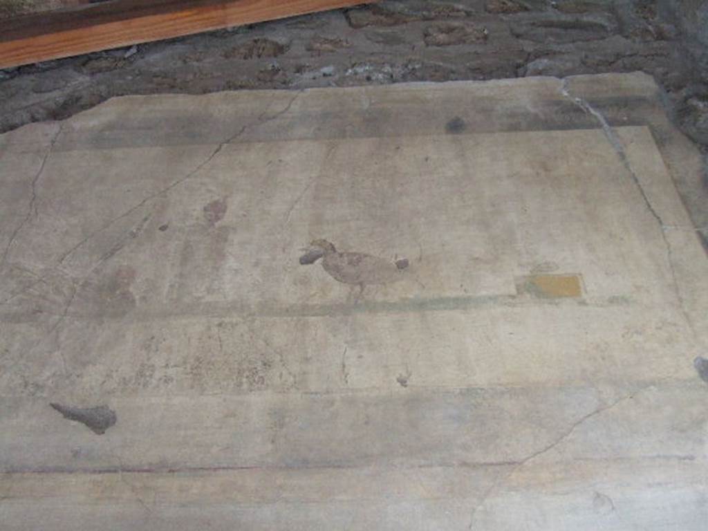 VI.16.7 Pompeii. May 2006. Entrance �A� upper south wall. Painting of still life.