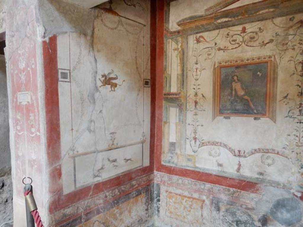 VI.16.15 Pompeii. May 2015. Tablinum D, looking towards south-west corner. Photo courtesy of Buzz Ferebee.