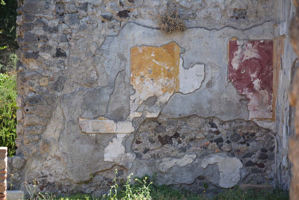 VI.16.19 Pompeii. July 2017. Room J, detail from east wall.
Foto Annette Haug, ERC Grant 681269 D�COR.
