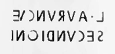 These read as L. Aurunculei Secundioni(s), and in the ring bezel were incised the initials of the same name – s.a.l. On the name-plate of the other ring-seal was written l.b.a. In its ring bezel was an incised vase. See Notizie degli Scavi, 1908, (p.292).