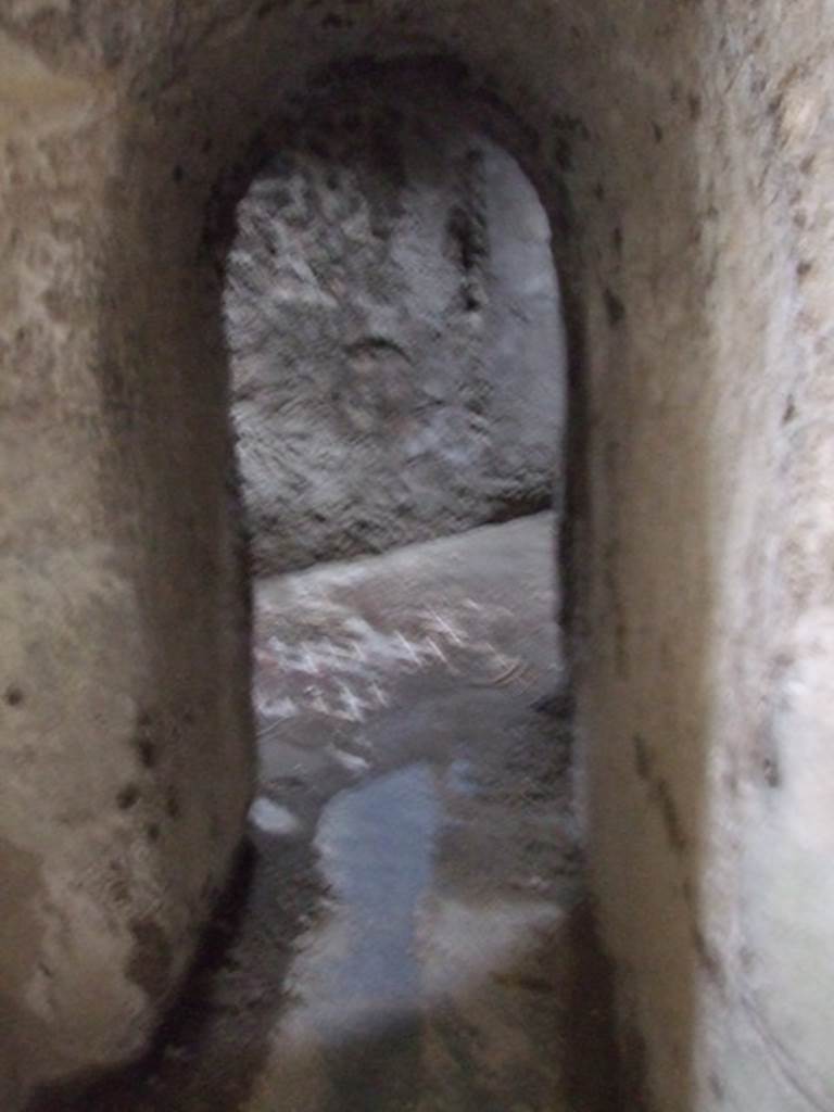 VII.1.8 Pompeii. December 2007. Corridor K leading to entrance VII.1.48 from women�s changing room 11.