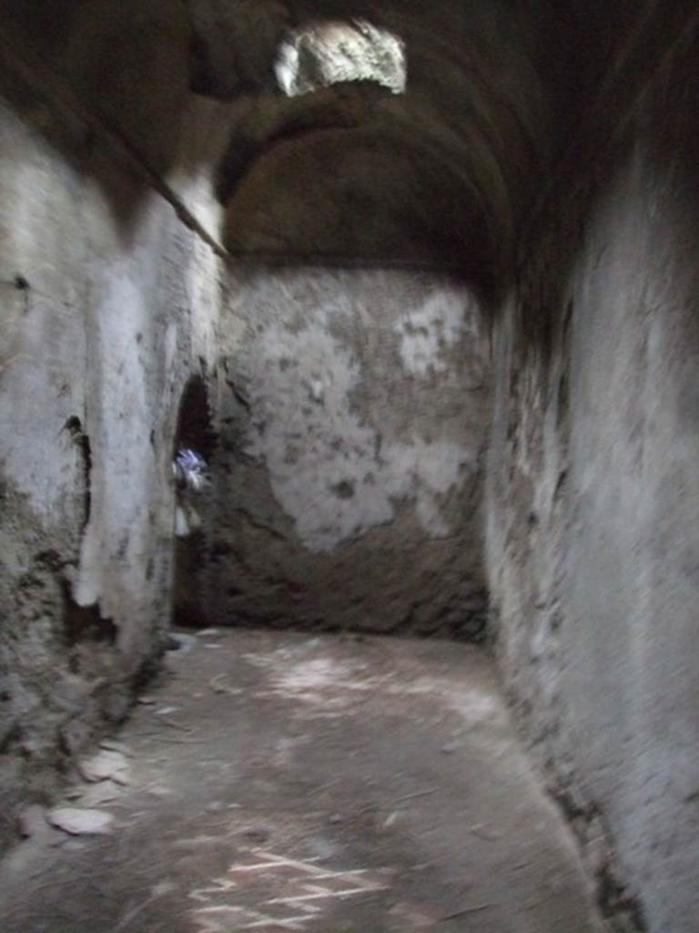 VII.1.8 Pompeii. December 2007. Corridor K from VII.1.48 to women�s changing room 11.