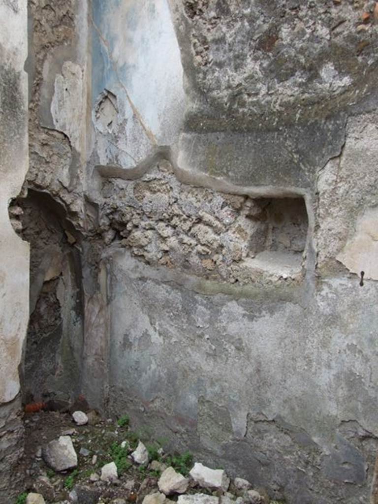 VII.2.14 Pompeii.  March 2009. Garden room.  West wall.  