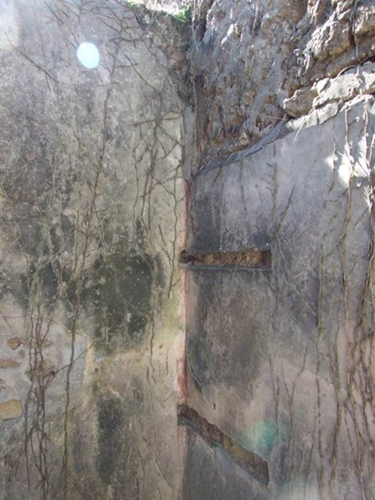 VII.2.18 Pompeii.  March 2009. Room 13.  South east corner.