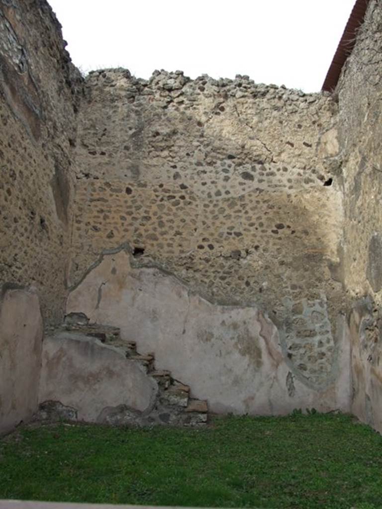 VII.2.43 Pompeii.  December 2007.  North wall.