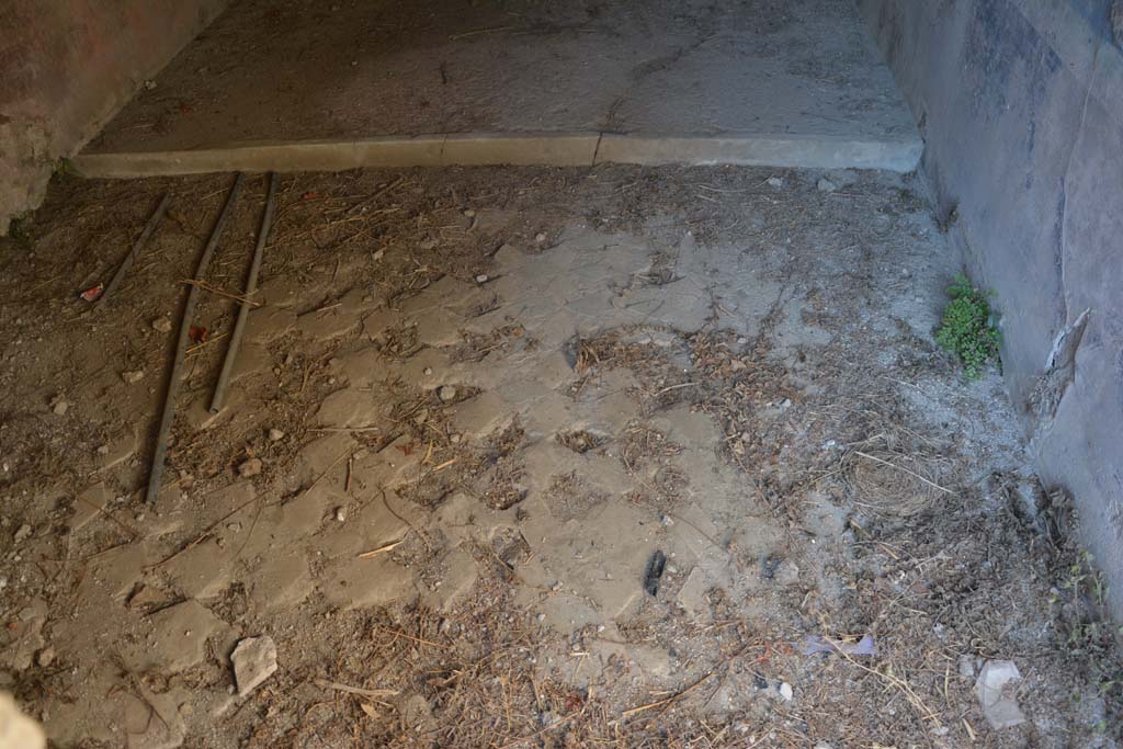 VII.3.29 Pompeii. October 2019. Cubiculum 10, looking north across flooring.
Foto Annette Haug, ERC Grant 681269 DÉCOR.

