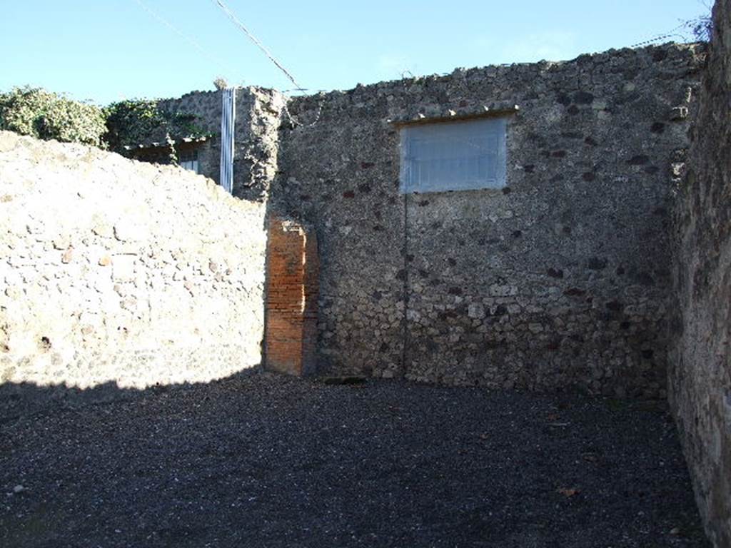 VII.4.13 Pompeii. December 2007. Looking east towards north-east corner.