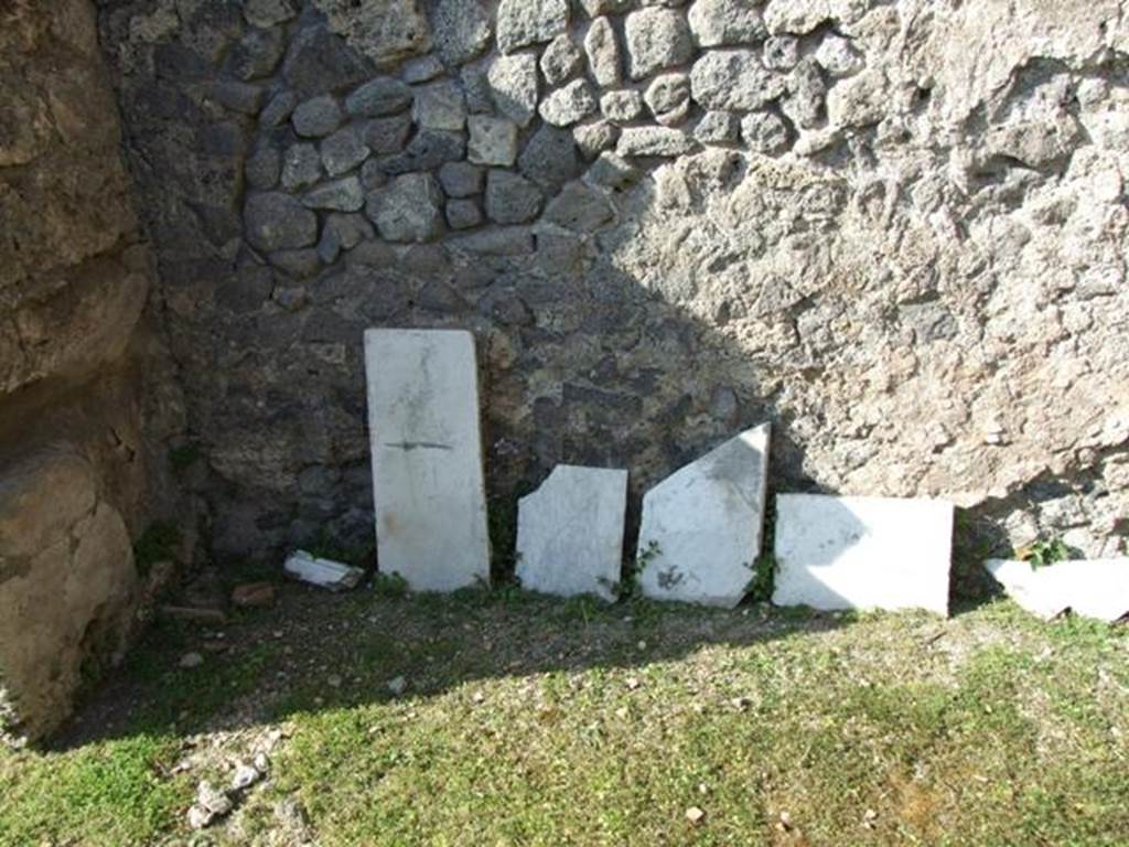 VII.4.31 Pompeii.  March 2009.  Room 8.  North wall.